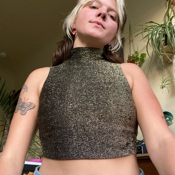 Tops - disco party tiny tank!!